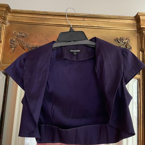 imPRESS Formal Dress with Matching Bolero for Teens/Pre-Teens - Picture 5 of 7